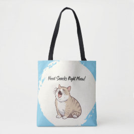 Tote Preciso de lanches à direita, Bolsa de mercearia