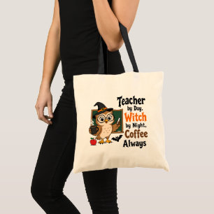 Tote Presente de Bolsa de Café para Professora de Dia e