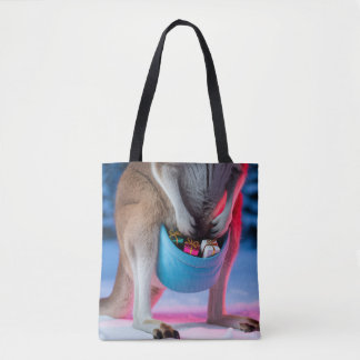 Tote Presentes de Natal na Bolsa de Canguru Australiano