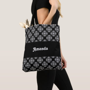 Tote Preto e branco, Bolsa de ombro