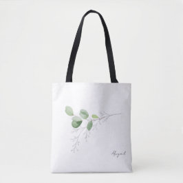 Tote Primavera Botanical Custom Bridesmaid Bolsa