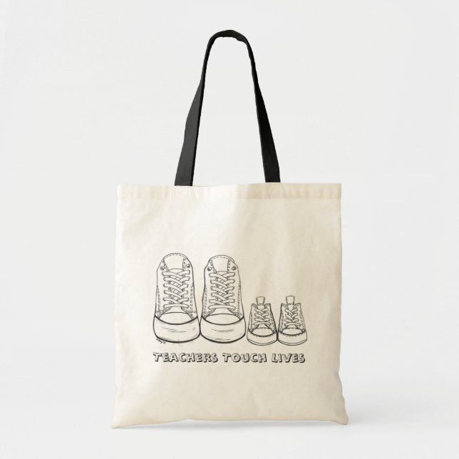 Tote Professores tocam em vidas ensinando Bolsa do prof (Frente)