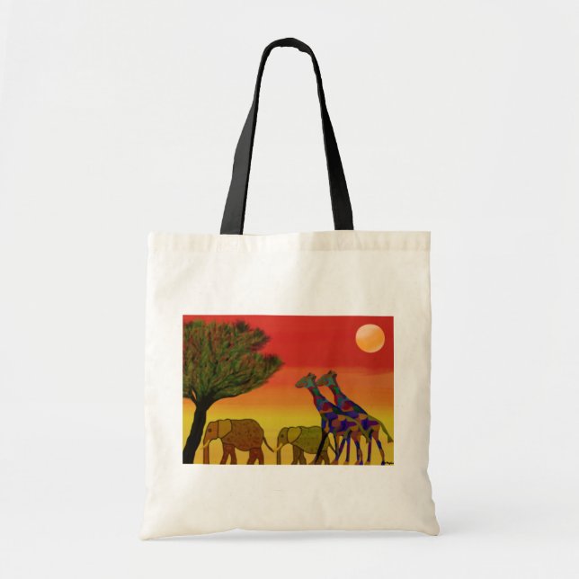 Tote Proteja nosso bolsa orgânico do mantimento do (Frente)