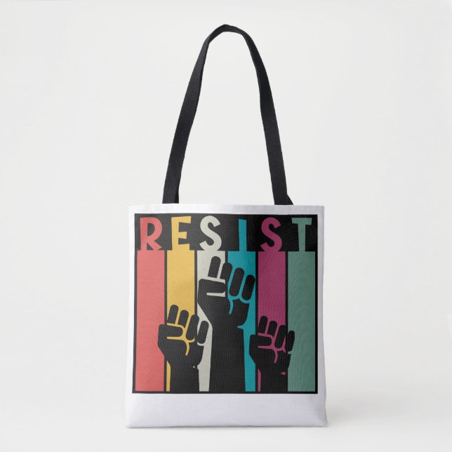 Tote Protesto Político Resiste à Bolsa da Grocería (Frente)