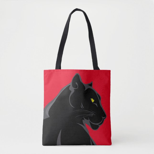 TOTE PURA BOLSA DE PANTERS PRETO (Frente)