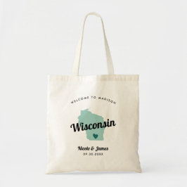 Tote Qualquer Bolsa de Boas-vindas do Colour Wisconsin,