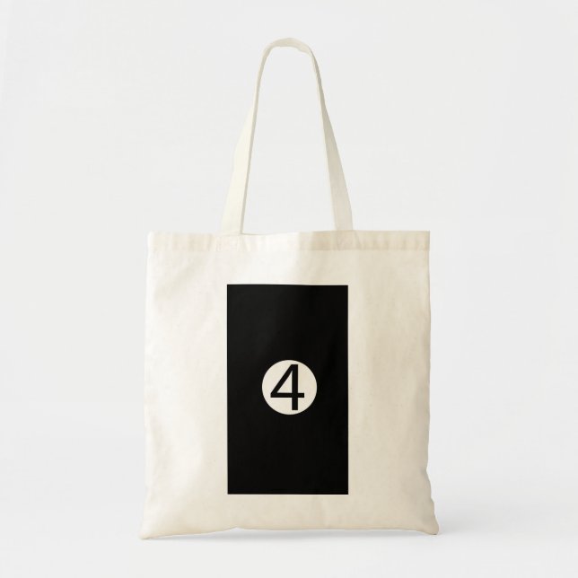 Tote Quatro Bolsa de Orçamento (Frente)