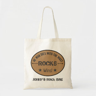 Tote Quem Morre Com Mais ROCKS Vence! Bolsa Rock Hound
