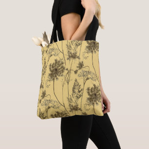 Tote Rainha Anne's Lace em uma Bolsa
