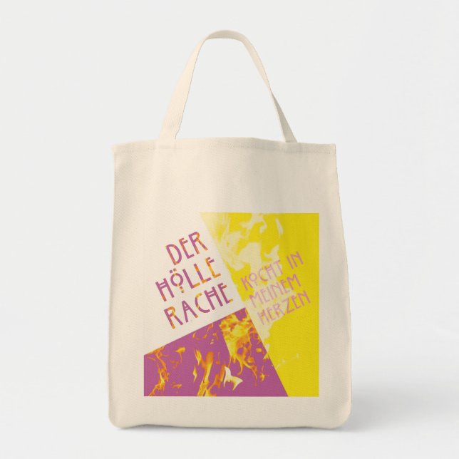 Tote Rainha do bolsa da chama angular noturna (Frente)