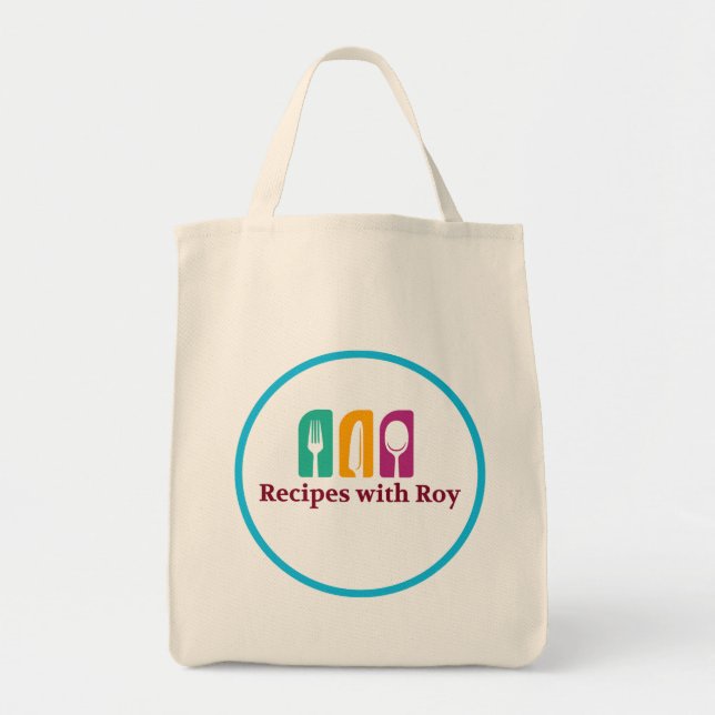 Tote Receitas com Bolsa Roy Grocery (Frente)