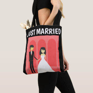 TOTE RECEM CASADOS DE PRESENTE DE BOLSA DE COBERTURA
