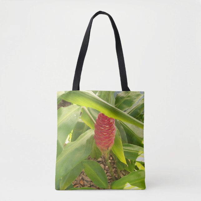 Tote Red Shampoo Ginger em um bolsa (Frente)