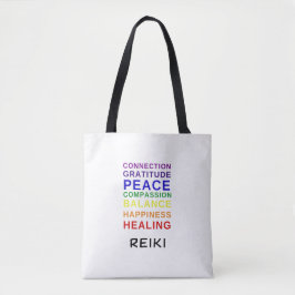 Tote Reiki Chakra Colors Bolsa