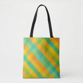 Tote Revival de Verificação de Madras - Bolsa de Xadrez