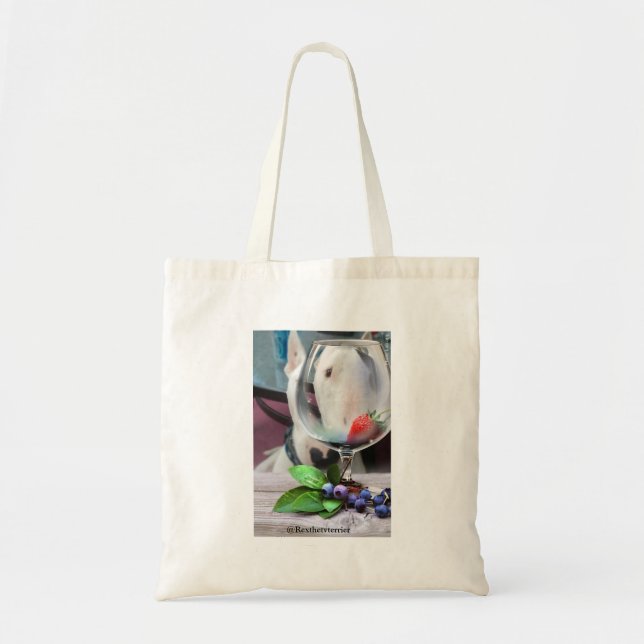 Tote Rex as bagas da tevê Terrier e o bolsa do vinho (Frente)
