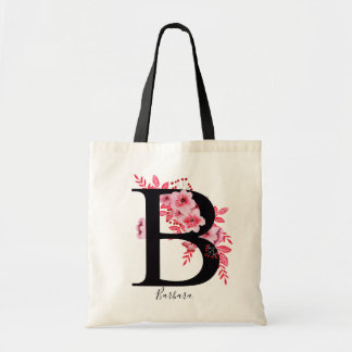 Tote Romântico Floral | Vintage Botanical | bolsa de Br