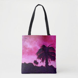 Tote Rosa - do "o bolsa do por do sol Dourado deserto"