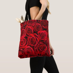 Tote Rosa vermelha Bolsa
