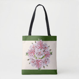Tote Rosas esculturais em um Bolsa