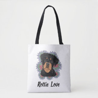 Tote Rottie Love – Arte Caprichosa de Rottweiler