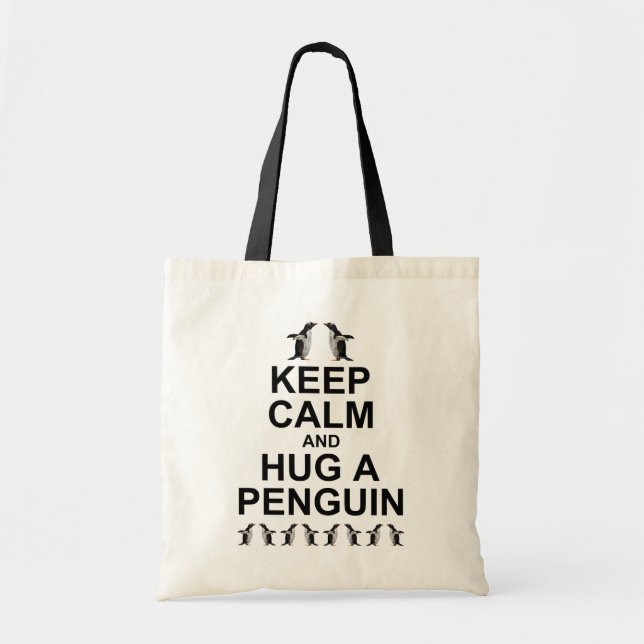 Tote Saca Bolsa de Pinguim (Frente)