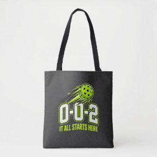 Tote Saca de 0-0-2 Bolsa de Pickleball - Presente Diver