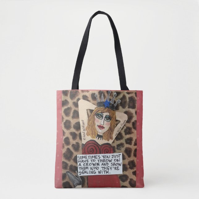 Tote Saco-ÀS VEZEs do bolsa VOCÊ APENAS TEM QUE (Frente)