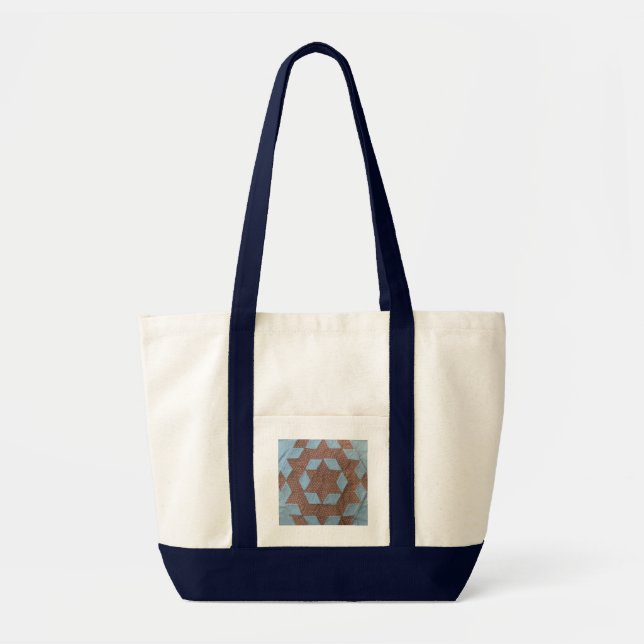 Tote Saco - bolsa do Quilter (Frente)