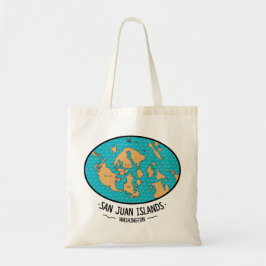 Tote Saco de bolsa das ilhas de San Juan