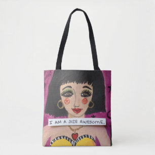TOTE SACO DE BOLSA EU SOU UM TAMANHO IMPRESSIONANTE