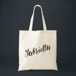 Tote Saco de bolsa personalizado Gabriella do roteiro<br><div class="desc">Saco de bolsa personalizado Gabriella do roteiro</div>