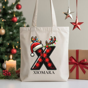 Tote Saco de Natal personalizado para Ela, Bolsa de Pre