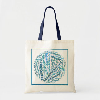 Tote Saco do bookclub do bolsa do artesanato do fio do