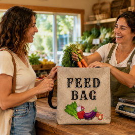 Tote "SACOLA DE RAÇÃO" - Bolsa de uso geral e diário