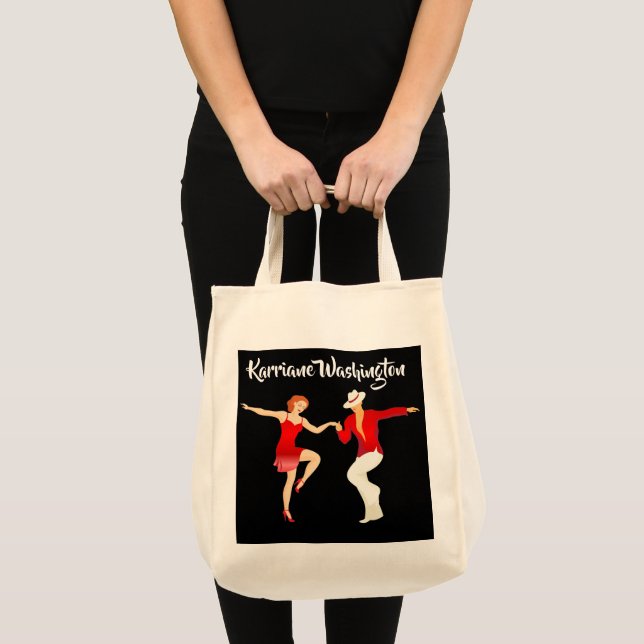 Tote Samba Salsa Dance Bolsa (Frente (produto))