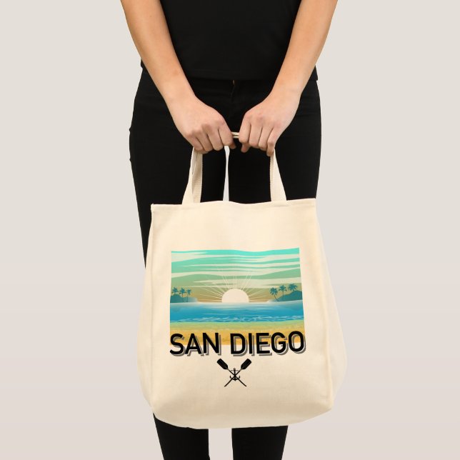 Tote San Diego Design - Grocery Bolsa (Frente (produto))