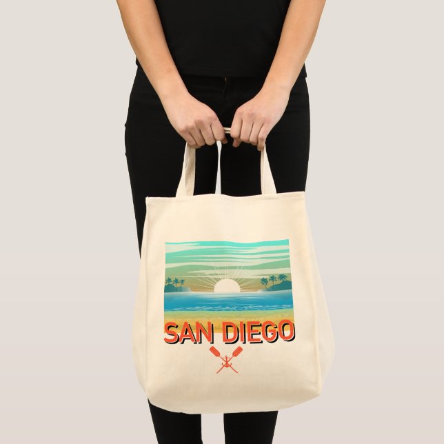 Tote San Diego Design - Grocery Bolsa (Frente (produto))