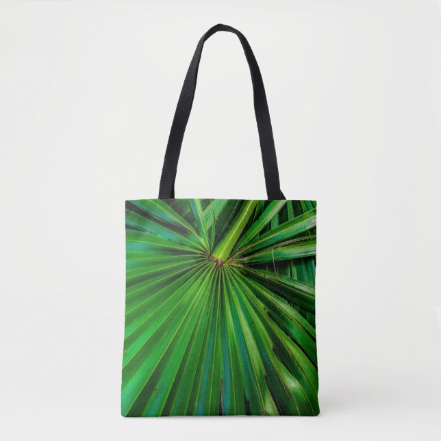 Tote Saw Palmetto Fan Bolsa (Frente)