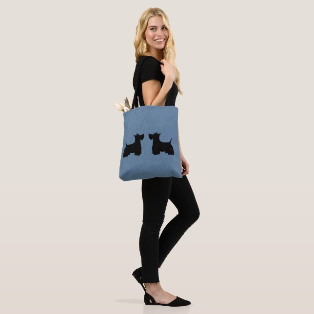 Tote Scottish Terriers Allover Bolsa (No(a) Modelo)