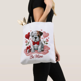 Tote Seja meu Namorados Inglês Bulldog Bolsa Ba