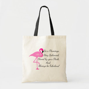 Tote Seja um bolsa do flamingo
