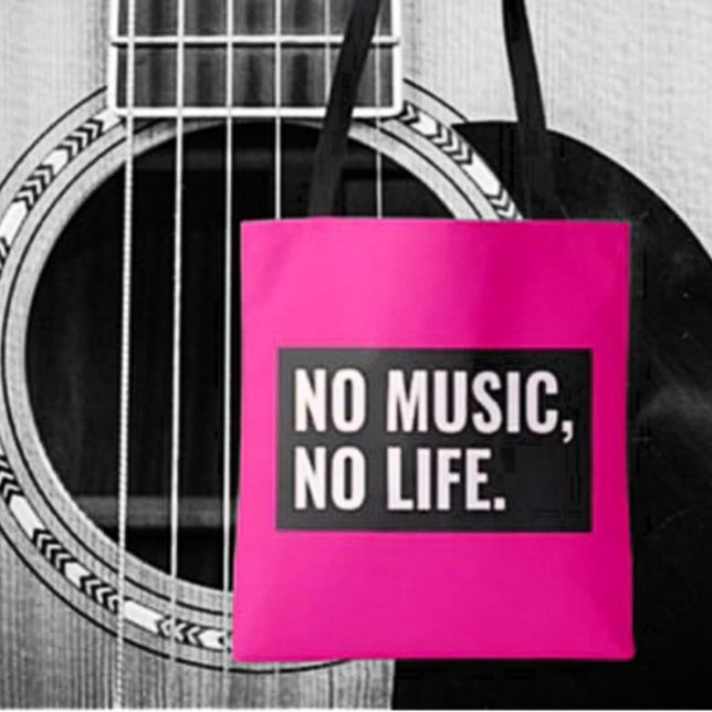 Tote Sem Música Sem Vida Bolsa – Carregue o Ritmo (Criador carregado)