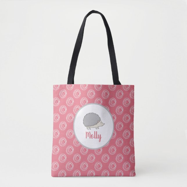 Tote Sempre Alegre Bolsa de Compras Personalizada de Ou (Frente)
