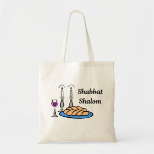 Tote Shabbat Shalom Bolsa
