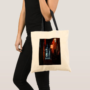 Tote Sinal Neon de Rua de Seul Coreia Bolsa de Lona