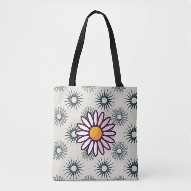 Tote SKAYMARTS | Bolsa de Design de girassol (Frente)