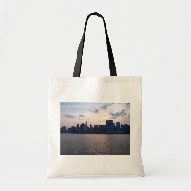 Tote Skyline de NYC - o bolsa (Frente)