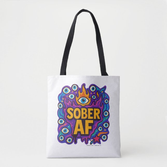 Tote Sober AF - Bolsa (Frente)