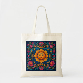 Tote Solar Bloom - Folar Art Solarpunk Bolsa